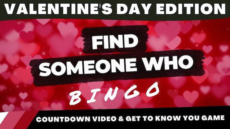 Find Someone Who – Valentine's Edition